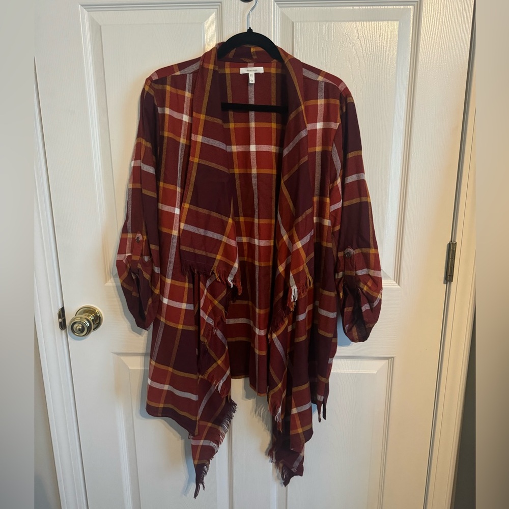 Plaid Kimono